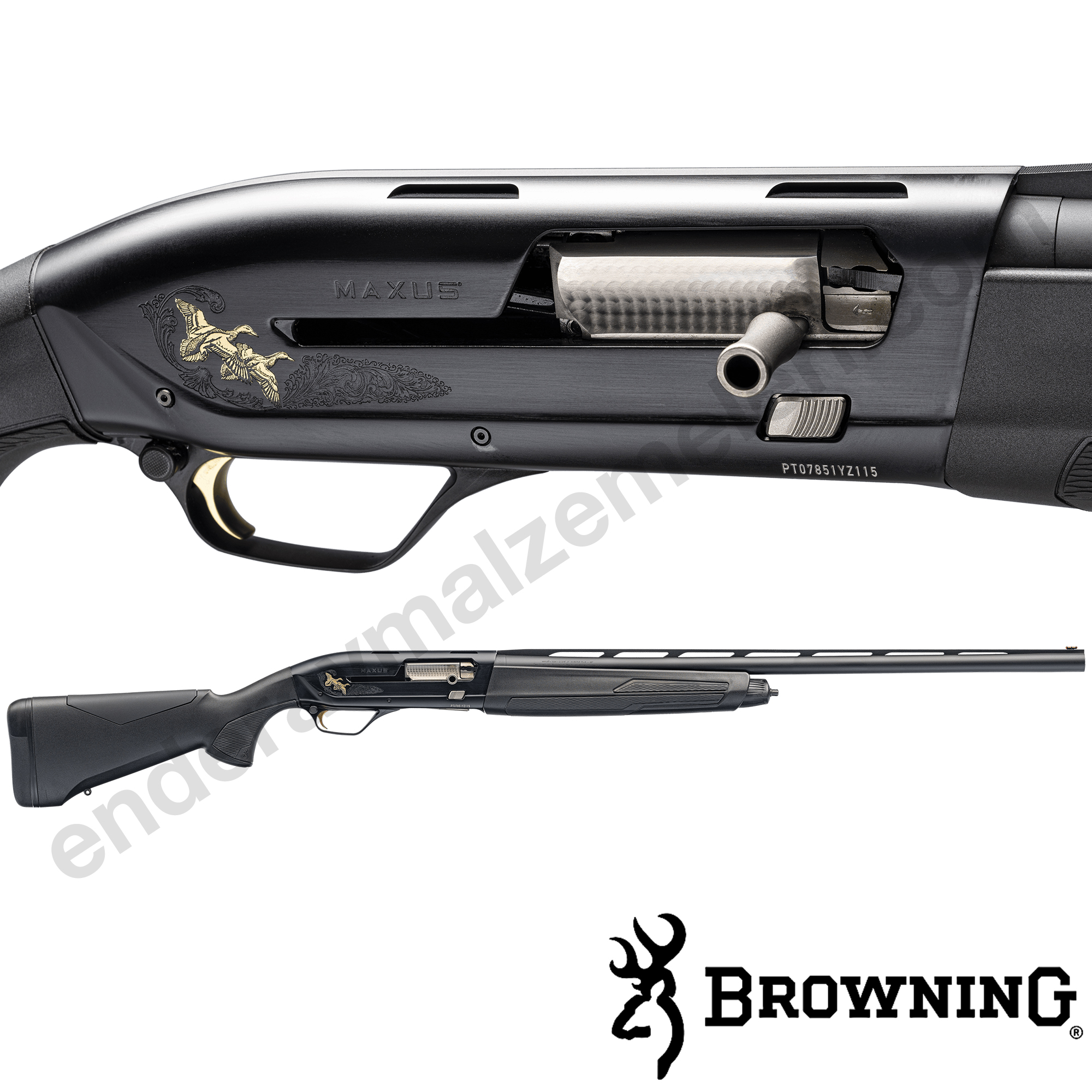 BROWNING MAXUS 2 BLACK GOLD COMPOSITE YARI OTOMATİK AV TÜFEĞİ